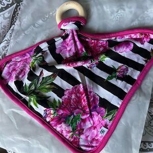 Bums and Roses Pink it Over Lovey bamboo. NWT.